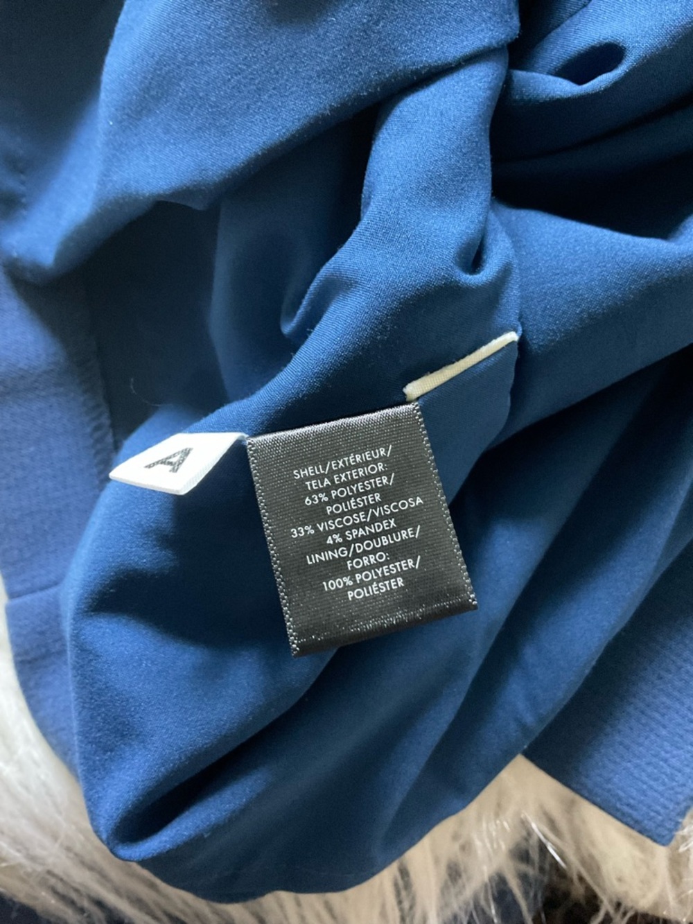 Ann Taylor square back sheath dress in blue - Picture 4 of 6